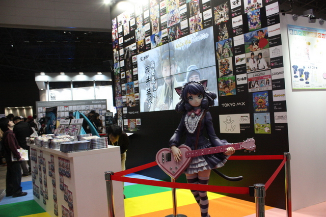 TOKYO MXブースは「SHOW BY ROCK！！」等身大シアンフィギュアがお出迎えAnimeJapan 2015