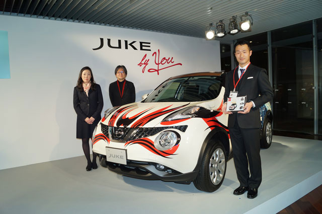 NISSAN「JUKE」デザインコンテストグランプリは歌舞伎モチーフ