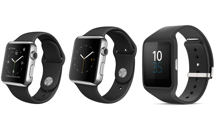 Apple Watch 対 ソニー SmartWatch 3 機能・仕様比較。Watch OS と Android Wear