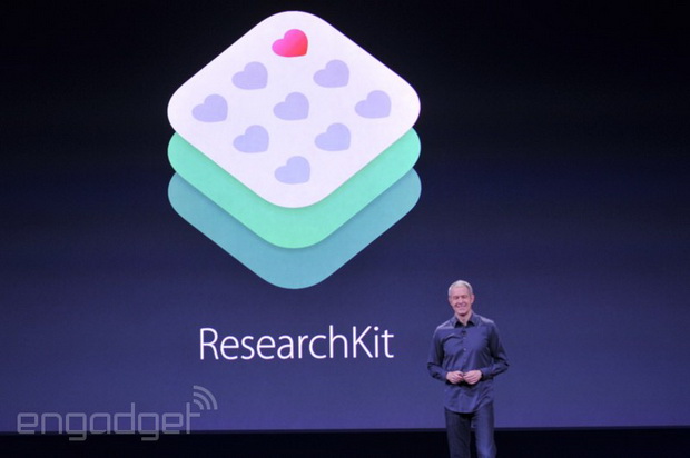 アップル、Research Kitを発表。7億人のiPhoneユーザーから医療データを取得、研究機関に直接送信