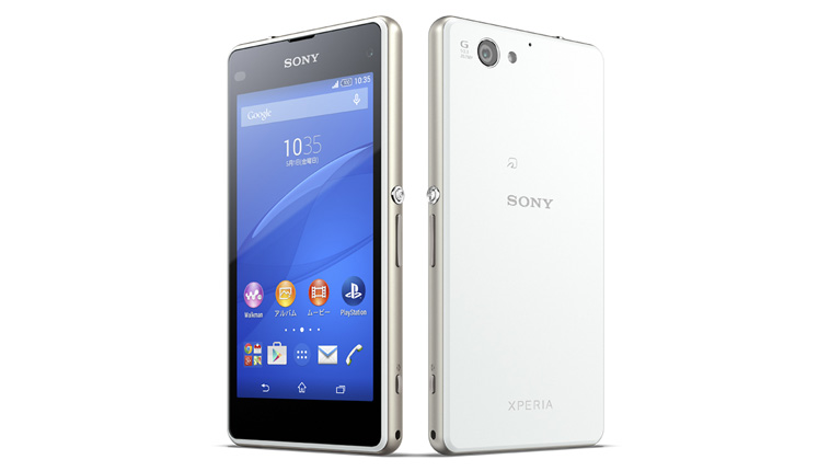 ソニーXperia J1 Compact発表、So-netのSIMセット販売。4.3インチ防水防塵、20MPカメラ、おサイフケータイ対応