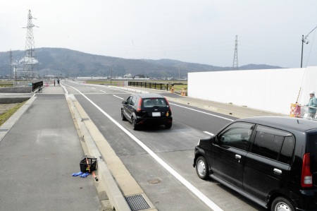 福井市北部の渋滞緩和へ市道開通　芦原街道と国道４１６号結ぶ