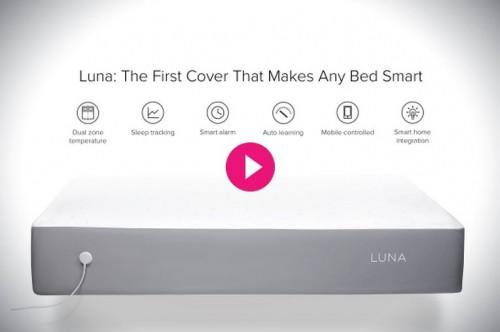 何でもスマート化すりゃいいってもんじゃないよ！（笑）スマート・マットレスカバー『Luna: Turn Your Bed into a Smartbed』