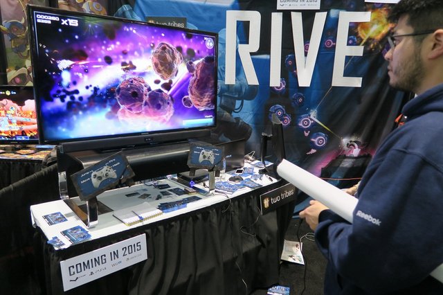 【PAX East 2015】Two Tribesから配信予定の2D横スクロールシューター『RIVE』を体験