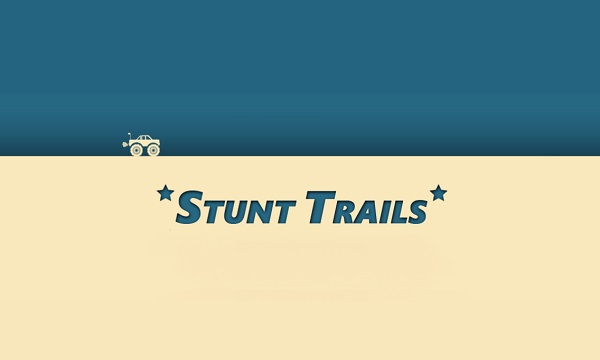 くるりと回る妙技で大胆カースタント！『Stunt Trails』が面白い♪