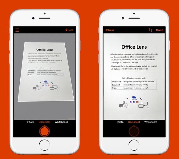 書類をデータ化しOneNoteなどに保存出来るMicrosoftのスキャナアプリ『Office Lens』が配信！