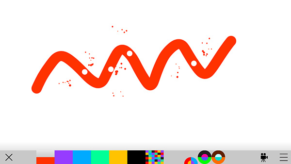 大人も楽しめる♪線がサウンドに変わるお絵かきアプリ『Bubl Draw』