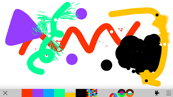 大人も楽しめる♪線がサウンドに変わるお絵かきアプリ『Bubl Draw』