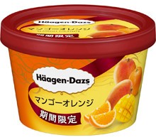 「マンゴーオレンジ」再び　ハーゲンダッツの「ミニカップ」