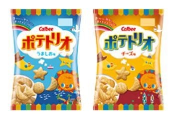 カルビー初、パッケージイラストと絵本の連動企画　親子向けの新ブランドスナック「ポテトリオ」発売