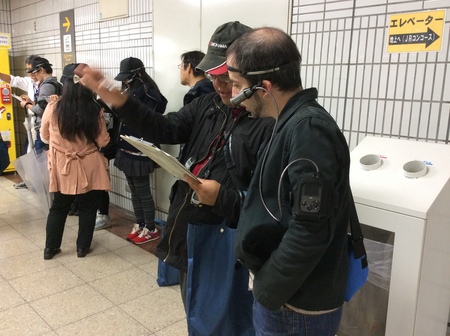 名古屋大学と表示灯(株)が共同で、常時・非常時の避難実験を実施！