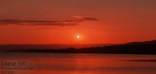 もしも太陽の位置に別の恒星があったら「夕陽」はこんな風に見える…宇宙のスケールを感じる写真いろいろ