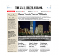 Wall Street Journal「The Wall Street Journal for Apple Watch」を含んだ「The Wall Street Journal 6.3」をリリース