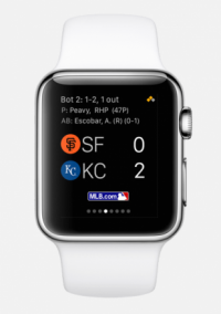 MLB Advanced Media「MLB.com At Bat for Apple Watch」を含んだ「MLB.com At Bat 8.0.2」をリリース