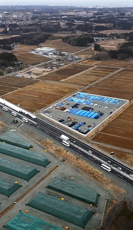 ＜常磐道＞３年遅れて全線開通　復興事業加速に期待