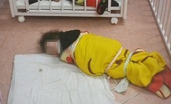 ＜認可外施設＞毛布にくるみ縛り「保育」娘死亡の親写真公開