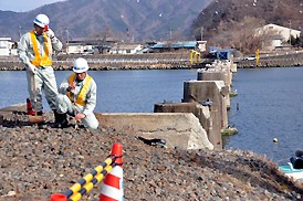 ＜山田線＞復旧へ着工…１８年度の全線開通目指す