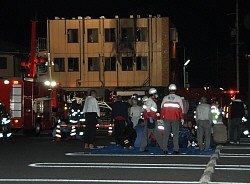 ＜火災＞名古屋の高齢者向け住宅焼き２人死亡４人けが