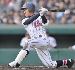 ＜選抜高校野球＞「努力が形になった」浦和学院７番・荒木