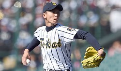 ＜選抜高校野球＞東海大四、豊橋工との投手戦制し初戦突破