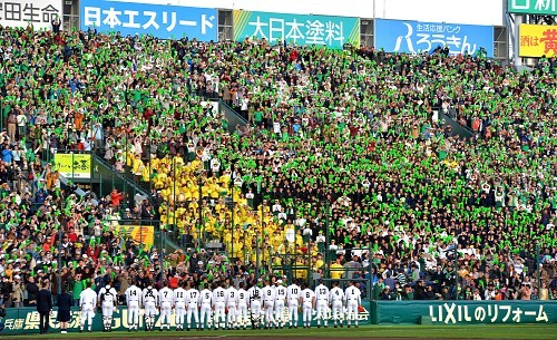 ＜選抜高校野球＞松山東勝利にＯＢら感激