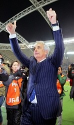 ＜サッカー日本代表＞ハリル監督「ブラボーと言いたい」