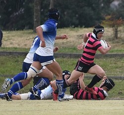 ＜高校選抜ラグビー＞東福岡１２トライ圧倒の連勝