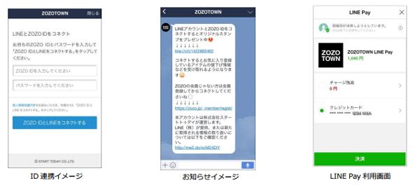 スタートトゥデイ、「LINE ビジネスコネクト」を活用したゾゾタウンの公式アカウント開設へ