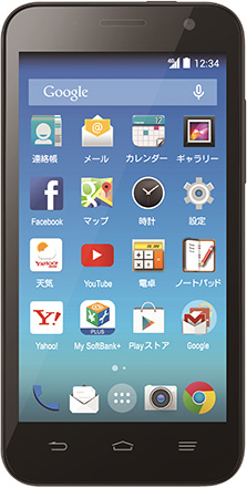 SBM、LTE対応のプリペイド式スマホ「BLADE Q+」