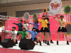 SUPER☆GiRLS、「春のPON!祭り」に出演し5曲披露