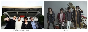 TOKYO FM「RADIO DRAGON -NEXT-」ライブにグドモ、ヒトリエが出演決定