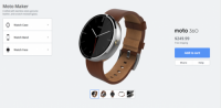 Motorola、スマートウォッチ「Moto 360」をカスタマイズ注文できるサービスを米国にて開始！