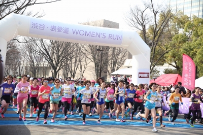 女性ランナー 約5,000人が渋谷・表参道のメインストリートを駆け抜けた！第5回「渋谷・表参道 Women’s Run」