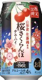 『サントリーチューハイ -196℃ 桜さくらんぼ』で味わうさくらんぼのトップブランド「佐藤錦」の香りと味わい