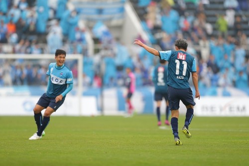 カズゴール！最年長記録を48歳1カ月10日に更新…横浜FCは逆転負け