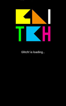 【Androidアプリ】エラー画面っぽいクールなフィルタが満載「Glitch!」でクール系フォトを作ろう♪