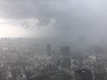 週はじめ　全国的に冷たい雨