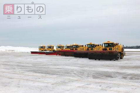 秋田空港の除雪隊、愛称は「雪戦隊なまはげ」　入賞作品すべて「なまはげ」系