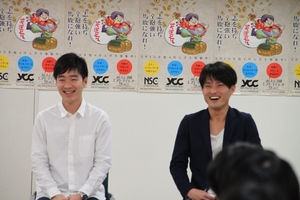 ジャルジャルが未来の後輩たちへエール！NSC大阪・YCC大阪合同入学説明会