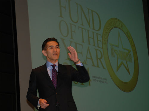 モーニングスター・FUND OF THE YEAR 2014 受賞記念セミナーで朝倉社長が「グレートローテーション」への対応を強調