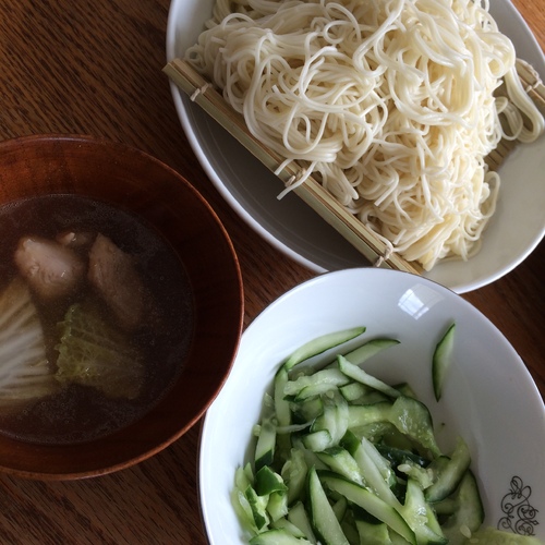 二種のつけだれ素麺 レシピ 作り方 E レシピ 料理のプロが作る簡単レシピ