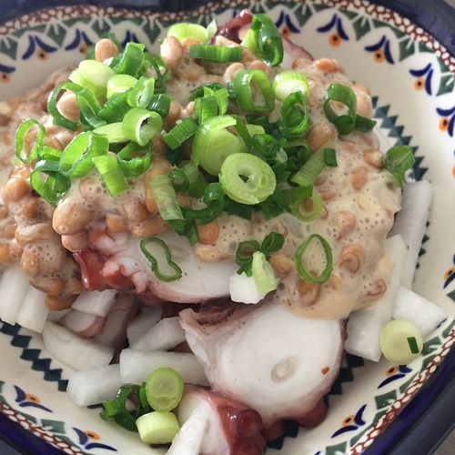 タコ納豆（副菜）レシピ・作り方 - E・レシピ