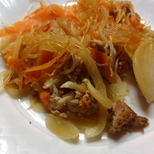 ニンニク・ショウガしょうゆを使ったチャプチェレシピ・作り方 - E・レシピ