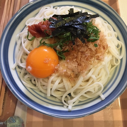 暑い日に 冷やし月見とろろうどん レシピ 作り方 E レシピ 料理のプロが作る簡単レシピ