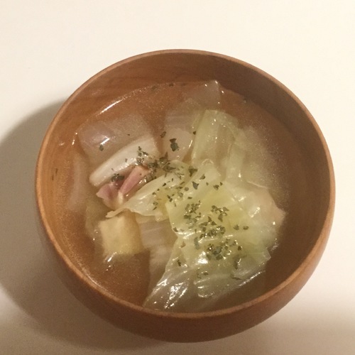 たっぷりキャベツのスープ レシピ 作り方 E レシピ 料理のプロが作る簡単レシピ