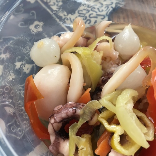 シーフードとオリーブのマリネ 副菜 レシピ 作り方 E レシピ 料理のプロが作る簡単レシピ