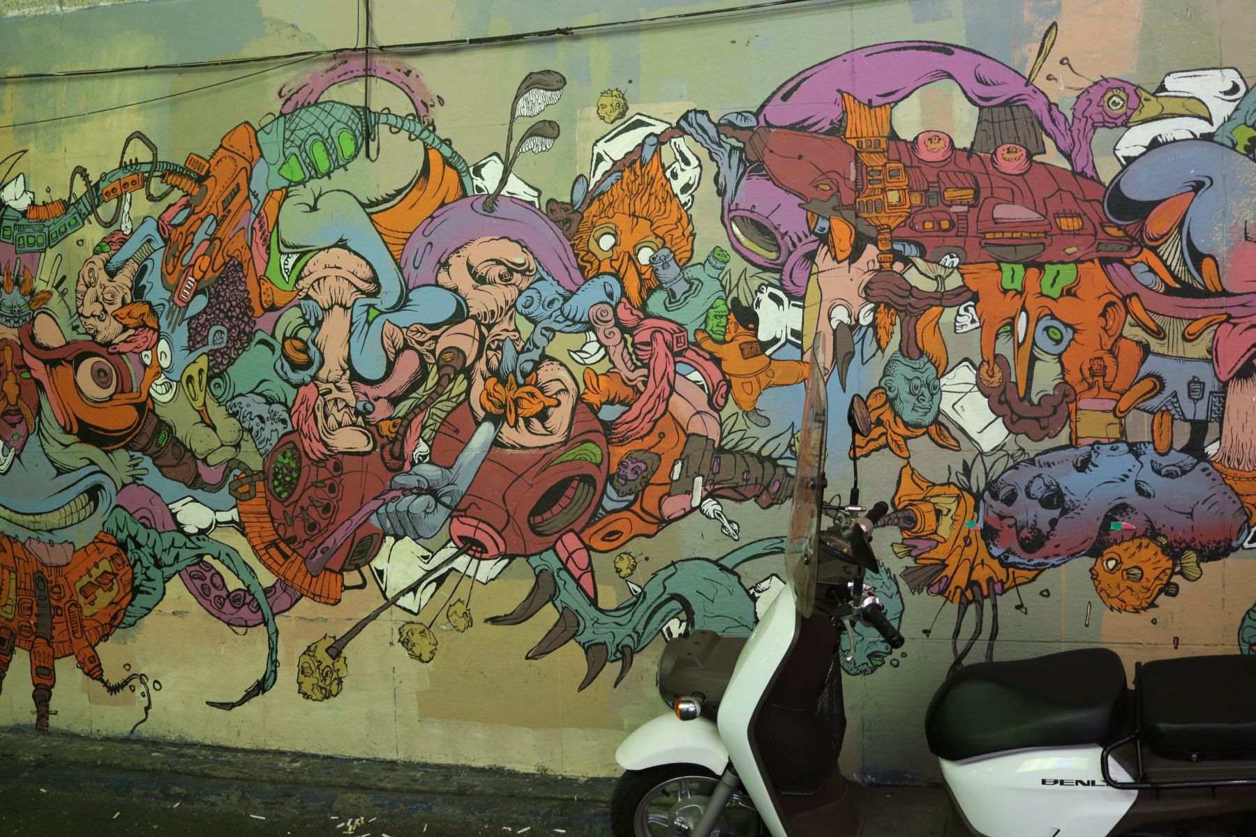 Ootd にぴったり 弘大で 映え壁 なストリートアートを巡ってみた ローリエプレス