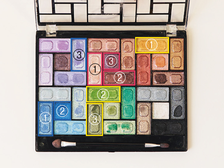 ドンキのアイシャドウパレットで作る 春のふんわりカラーメイク ローリエプレス