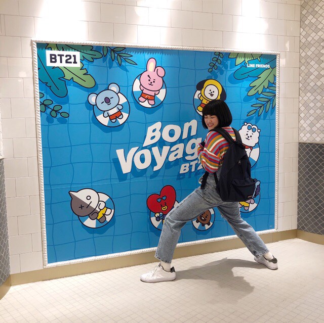 109に新オープンするbt21カフェ潜入中 メニュー グッズレポも ローリエプレス