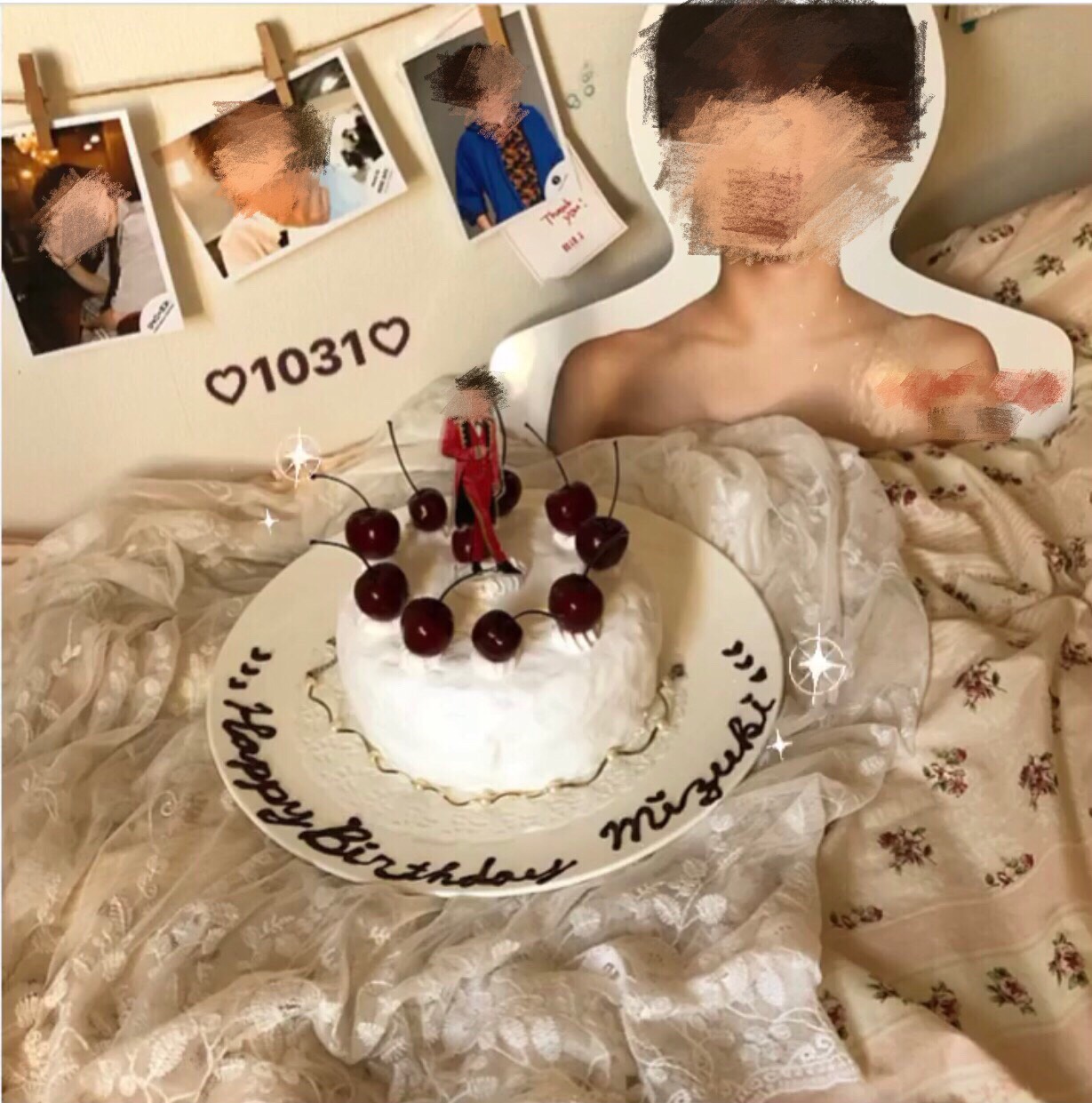 ヲタ活トレンドハッシュタグ 本人不在の誕生日会 でみつけた韓国風チェリーケーキがシンプルに可愛い ローリエプレス